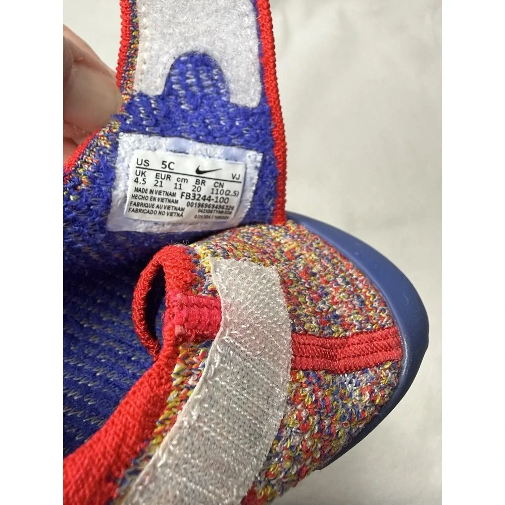 Nike Swoosh 1 TD Shoes 5C Siren Red Game Royal Toddler Infant Walking Casual